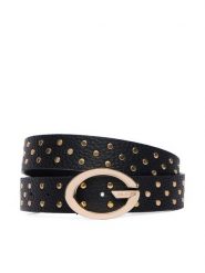 Guess Pasek BW9502 P6430 Czarny. Czarne paski damskie Guess, z aplikacjami. Za 284.99 zł.