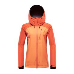 Kurtka turystyczna damska Blackyak ZEBU Gore-Tex Paclite Plus przeciwdeszczowa. Czerwone kurtki damskie BLACK YAK, xs, bez wzorów, z gore-texu, bez kaptura. Za 739.99 zł.