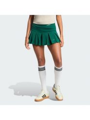 Adidas Spódnica plisowana Seasonal Essentials Colorpop KC3939 Zielony Loose Fit. Zielone spódnice damskie Adidas, m, bez wzorów, z bawełny, plisowane. Za 178.99 zł.