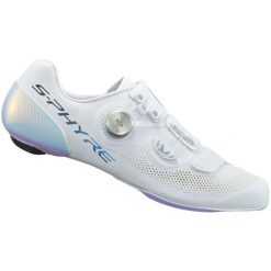 Buty Shimano S-phyre SH-RC903PWR. Białe obuwie sportowe damskie Shimano, bez wzorów, do biegania. Za 1,702.10 zł.