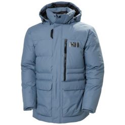 Kurtka puchowa Helly Hansen Tromsoe. Niebieskie kurtki męskie Helly Hansen, na zimę, m, bez wzorów, z poliamidu, bez kaptura. Za 1,231.00 zł.