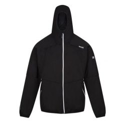 Kurtka softshell Regatta Tarvos VII. Czarne kurtki męskie Regatta, bez wzorów, z softshellu, trekkingowe. Za 159.99 zł.