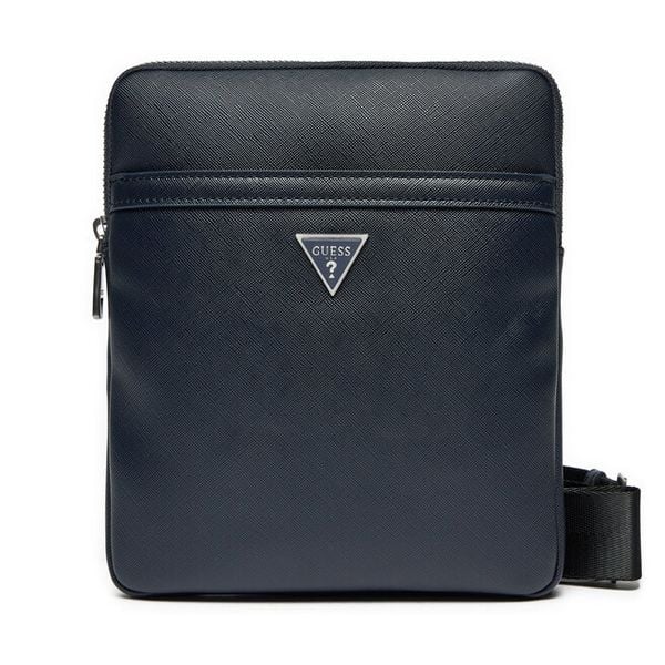 Saszetka Guess. Niebieskie saszetki męskie Guess, młodzieżowe, małe. Za 284.99 zł.