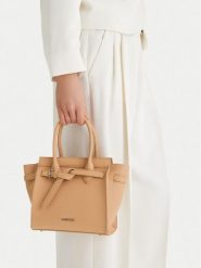 Lasocki Torebka CEO-LSK-X-010-09 Brązowy. Brązowe torebki do ręki damskie Lasocki, bez wzorów, z materiału, bez dodatków. Za 199.99 zł.