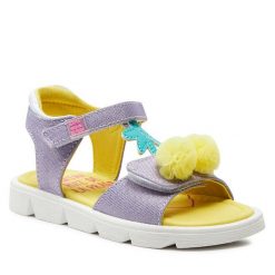Sandały Agatha Ruiz de la Prada. Fioletowe sandały dziewczęce Agatha Ruiz de la Prada, bez zapięcia. Za 179.99 zł.