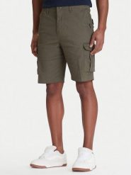 Quiksilver Szorty materiałowe MW Cargo EQYWS03912 Zielony Regular Fit. Zielone szorty męskie Quiksilver, m, bez wzorów, z bawełny. Za 219.99 zł.