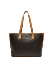 Valentino Torebka Lady Re VBS8GT02 Brązowy. Brązowe torebki do ręki damskie Valentino, bez wzorów, ze skóry, bez dodatków. Za 399.99 zł.
