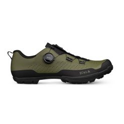 Buty rowerowe MTB męskie Fizik Terra Atlas army. Zielone buty sportowe męskie FIZIK, bez zapięcia, rowerowe. Za 679.99 zł.