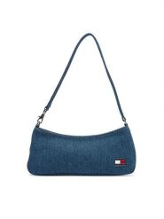 Tommy Jeans Torebka Tjw Cool Denim Shoulder Bag AW0AW19157 Niebieski. Niebieskie torebki do ręki damskie Tommy Jeans, bez wzorów, z denimu, bez dodatków. Za 489.99 zł.