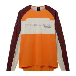 Dżersej z długim rękawem Endura MT500 Burner Lite. Brązowe buty sportowe męskie ENDURA, s, bez wzorów, z dżerseju, rowerowe. Za 310.25 zł.