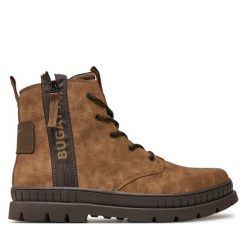 Kozaki Bugatti. Brązowe kozaki męskie Bugatti. Za 279.99 zł.