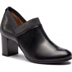 Półbuty CAPRICE - 9-24401-21 Black Nappa 022. Czarne półbuty damskie Caprice, z materiału. Za 279.90 zł.