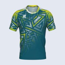 Koszulka Errea Marcelo. Niebieskie koszulki sportowe męskie ERREA, l, bez wzorów, z materiału, bez kołnierzyka, bez ramiączek, do piłki nożnej. Za 220.00 zł.