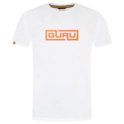 Koszulka Wędkarska T-Shirt Guru Gradient Connect Tee White. Białe koszulki sportowe męskie Guru, xl, bez wzorów, sportowe, bez kołnierzyka. Za 130.99 zł.