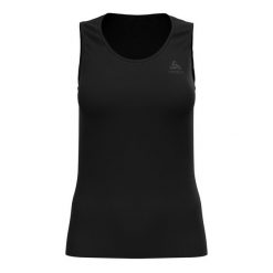 Koszulka techniczna damska Odlo ACTIVE F-DRY Light. Czarne koszulki sportowe damskie Odlo, bez wzorów, rowerowe. Za 169.99 zł.