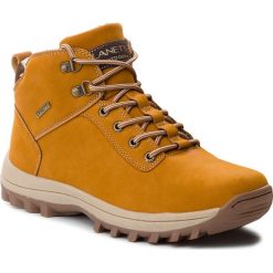 Trapery LANETTI - MP07-3213-1 Camel. Brązowe śniegowce i trapery męskie Lanetti, z materiału. Za 129.99 zł.