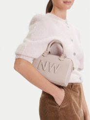 Nine West Torebka EO-Lira II-LX20085 Fioletowy. Fioletowe torebki do ręki damskie Nine West, bez wzorów, z materiału, bez dodatków. Za 269.99 zł.