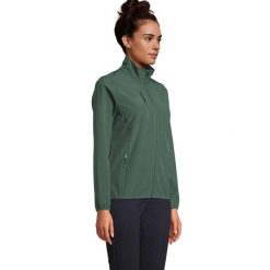Damska Kurtka Soft Shell Falcon Zapinana Na Zamek Błyskawiczny. Czerwone kurtki damskie SOL'S, m, bez wzorów, z elastanu, bez kaptura. Za 363.99 zł.