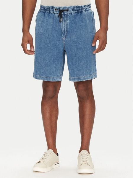 BOSS Szorty jeansowe 50537804 Niebieski Relaxed Fit. Niebieskie szorty męskie Boss, m, bez wzorów, z jeansu. Za 479.99 zł.