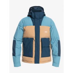 Kurtka zimowa męska Quiksilver Nomad Waterproof. Niebieskie kurtki męskie Quiksilver, na zimę, m, bez wzorów, trekkingowe. Za 617.00 zł.