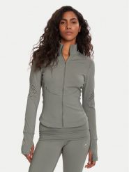 Adidas by Stella McCartney Koszulka techniczna Training Midlayer JW4552 Zielony Slim Fit. Zielone koszulki sportowe damskie adidas by Stella McCartney, s, bez wzorów, z syntetyku, bez kołnierzyka, bez ramiączek, na fitness i siłownię. Za 599.99 zł.