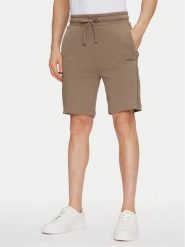 HUGO Szorty sportowe Liam 50540936 Beżowy Regular Fit. Brązowe krótkie spodenki sportowe męskie Hugo, m, bez wzorów, z bawełny. Za 239.99 zł.