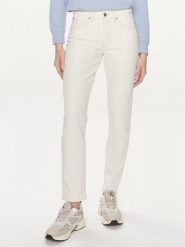 Lee Jeansy Rider 112349001 Biały Straight Fit. Białe jeansy damskie Lee. Za 229.99 zł.