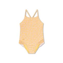 Strój kąpielowy Swim Essentials Dziewczęta - Żółty - Florish. Żółte stroje kąpielowe dla dziewczynek SWIM ESSENTIALS, bez wzorów, z elastanu. Za 263.99 zł.