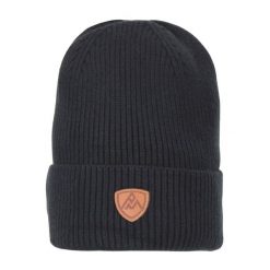 Czapka Peak Mountain Maitre. Czarne czapki i kapelusze damskie Peak Mountain, na zimę, bez wzorów, sportowe. W wyprzedaży za 127.00 zł.