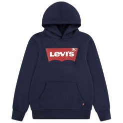Bluza z Kapturem Graphic Rozmiar 10 A Niebieski - 9E8778-U09. Niebieskie bluzy dla chłopców Levi's, bez wzorów, bez ramiączek, z kapturem. W wyprzedaży za 198.15 zł.