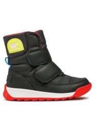 Sorel Śniegowce Childrens Whitney II Strap Wp NC3919-093 Szary. Szare buty zimowe chłopięce Sorel, bez wzorów, z materiału, bez zapięcia. Za 439.00 zł.