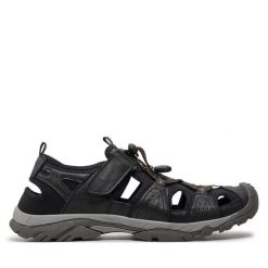 Sandały Lumberjack. Czarne sandały męskie Lumberjack, bez zapięcia. Za 249.99 zł.