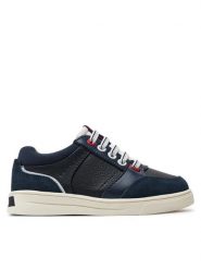 Mayoral Sneakersy 43569 Granatowy. Niebieskie buty sportowe chłopięce Mayoral, bez wzorów, ze skóry, bez zapięcia. Za 129.99 zł.