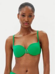 Selmark Góra od bikini BL417 Zielony. Zielone bikini damskie Selmark, bez wzorów. Za 149.99 zł.