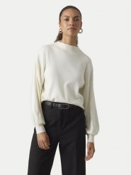 Vero Moda Sweter Nancy 10290748 Beżowy Regular Fit. Brązowe swetry damskie Vero Moda, l, bez wzorów, z syntetyku, bez kołnierzyka, bez ramiączek, bez kaptura. Za 109.99 zł.