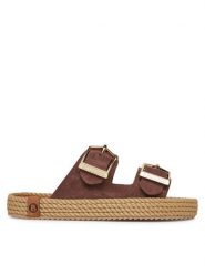 Bohonomad Espadryle Sydney SYD.12-00048 Brązowy. Brązowe espadryle damskie Bohonomad, bez wzorów, ze skóry, bez obcasa, bez zapięcia. Za 299.99 zł.