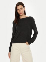 Morgan Sweter 242-MCHOU Szary Regular Fit. Szare swetry damskie Morgan, xs, bez wzorów, z syntetyku, bez kołnierzyka, bez ramiączek, bez kaptura. Za 169.99 zł.