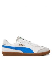 Puma Buty do piłki nożnej King 21 IT 106696 Biały. Białe buty sportowe męskie Puma, ze skóry, bez zapięcia. Za 239.99 zł.