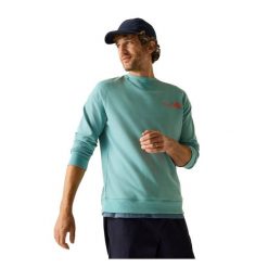 Bluza Męska Z Nadrukiem Na Plecach Nithsdale. Niebieskie bluzy męskie Regatta, l, bez wzorów, z bawełny, z kapturem. Za 143.99 zł.