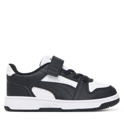 Sneakersy Puma. Białe trampki i tenisówki chłopięce Puma, bez wzorów, bez zapięcia. Za 199.99 zł.