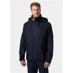 Kurtka uniwersalna męska Helly Hansen Crew. Niebieskie kurtki męskie Helly Hansen, m, bez wzorów, z syntetyku, klasyczne, z kapturem. Za 698.05 zł.