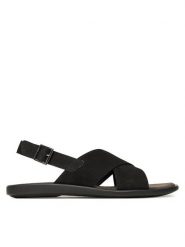 Lasocki Sandały GRAZER-15 MI25 Czarny. Czarne sandały męskie Lasocki, z nubiku, bez zapięcia. Za 111.99 zł.