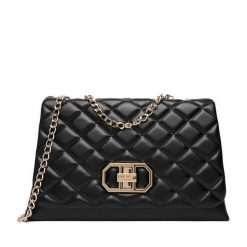 Torebka Nine West. Czarne torebki do ręki damskie Nine West, bez wzorów, wizytowe, bez dodatków. Za 199.99 zł.