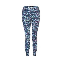 Damskie legginsy Dare 2B Influential. Niebieskie legginsy sportowe damskie Dare 2b, bez wzorów, na fitness i siłownię. W wyprzedaży za 207.00 zł.