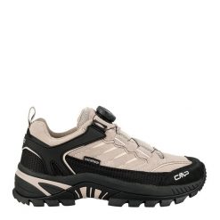 Buty trekkingowe damskie RIGEL LOW 2.0 FITGO skóra wodoodporne. Brązowe trekkingi damskie CMP, outdoorowe. Za 599.99 zł.