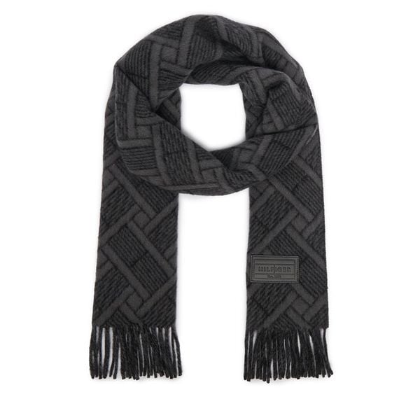 Szalik Tommy Hilfiger. Szare szaliki męskie Tommy Hilfiger, bez wzorów. Za 369.99 zł.