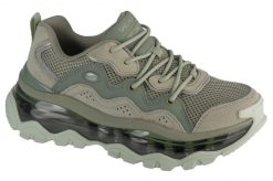 Buty sportowe Sneakersy damskie, Uno Chaos. Zielone obuwie sportowe damskie Skechers, bez wzorów, z materiału, trekkingowe. Za 499.99 zł.
