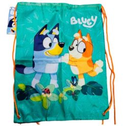 Plecak sportowy Leaves dla dzieci Cyp Brands Bluey. Niebieskie torby i plecaki dziecięce bluey. W wyprzedaży za 94.85 zł.