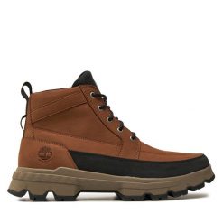 Trapery Timberland. Żółte śniegowce i trapery męskie Timberland, bez zapięcia. Za 849.99 zł.