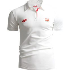 Koszulka polo męska Polska Pyeongchang 2018 TSM211 - BIAŁY. Koszulki polo męskie marki 4f. W wyprzedaży za 69.99 zł.